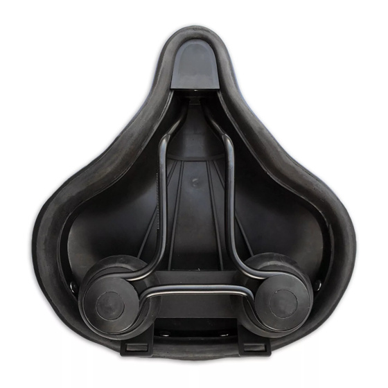 Selle Orient Relax saddle elastomer unisex black