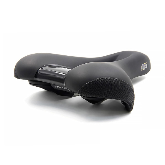 Selle Royal Ellipse Relaxed Fahrradsattel 251 x 223 mm 90° Schwarz