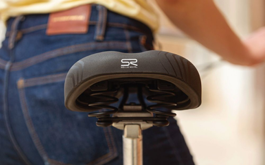 Selle Royal Roomy Relaxed Fahrradsattel 277 x 215 mm 90° Schwarz