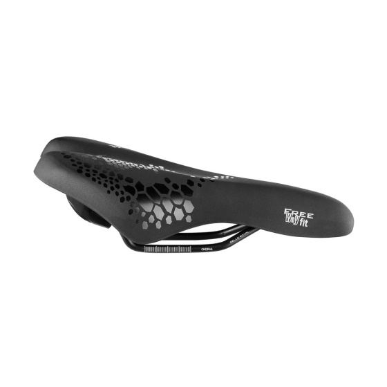 Selle Royal Freeway Fit Athletic Fahrradsattel 280 x 158 mm 45° Schwarz
