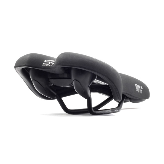 Selle Royal Freeway Fit Athletic Fahrradsattel 280 x 158 mm 45° Schwarz