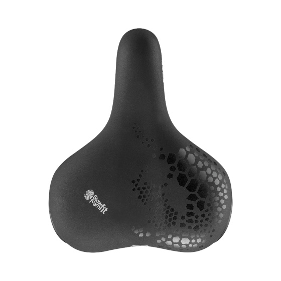 Selle Royal Freeway Fit Relaxed Fahrradsattel 257 x 210 mm 90° Schwarz