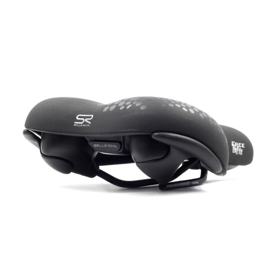 Selle Royal Freeway Fit Relaxed Fahrradsattel 257 x 210 mm 90° Schwarz