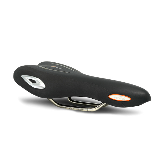 Selle Royal Lookin Athletic Fietszadel 279 x 160 mm 45° Zwart afbeelding