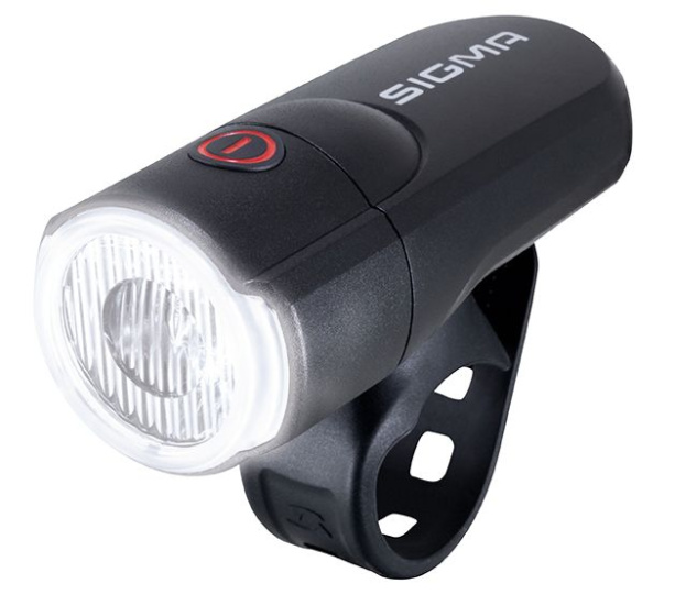 Sigma Aura Koplamp 30 Led Batterij Zwart