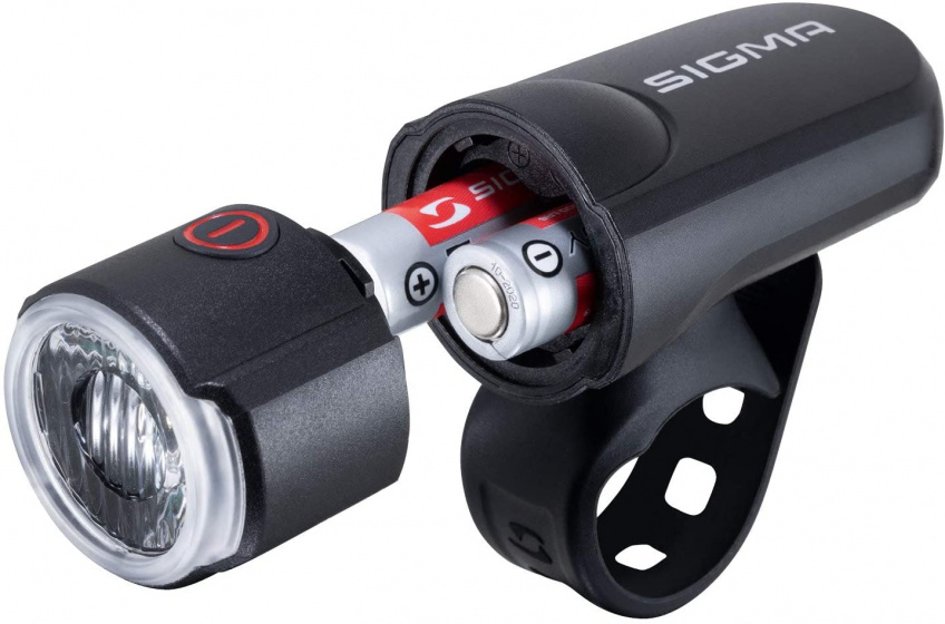 Sigma Aura Koplamp 30 Led Batterij Zwart
