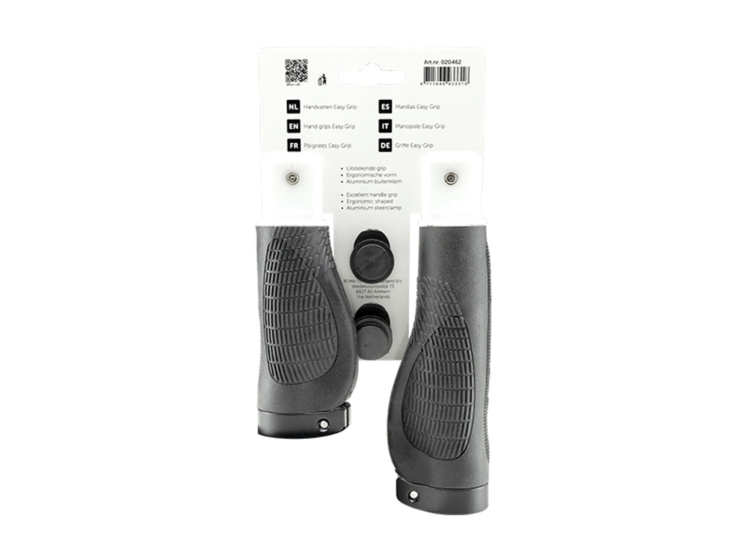 Simson Easy-Grip-Griff-Set Lang 130/95 mm Schwarz