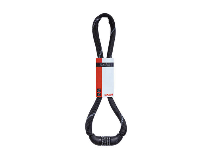 Simson Combo with Digit Combination 100 cm Ø 6 mm Black