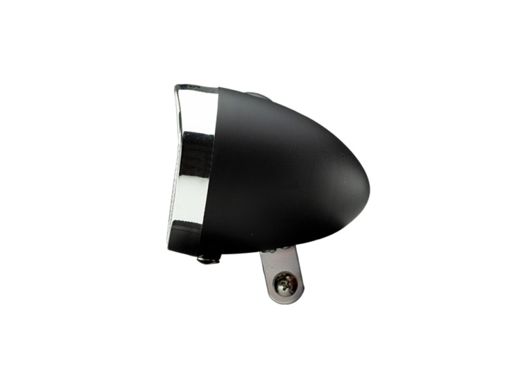 Simson Classic Luxurious Koplamp Werkzaam op Batterijen Zwart