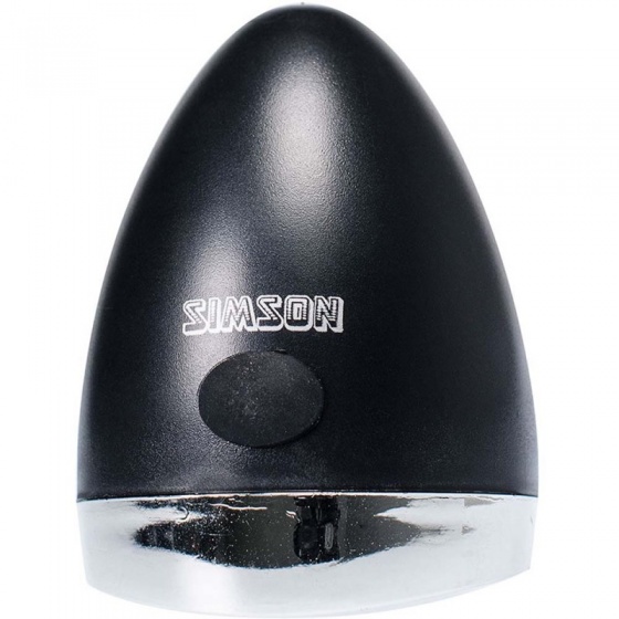 Simson headlight Classic Mini batteries front fork black
