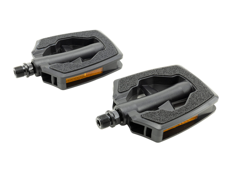 Simson Elegant E bike Pedalenset met Antislip laag Zwart afbeelding