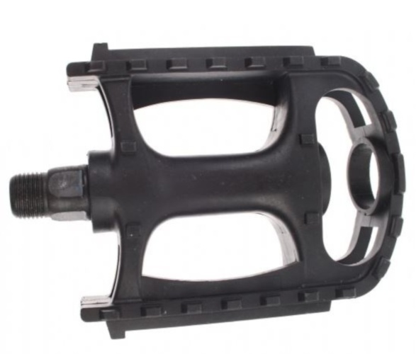 Simson platformpedalen Sport Comfort 9/16 inch zwart