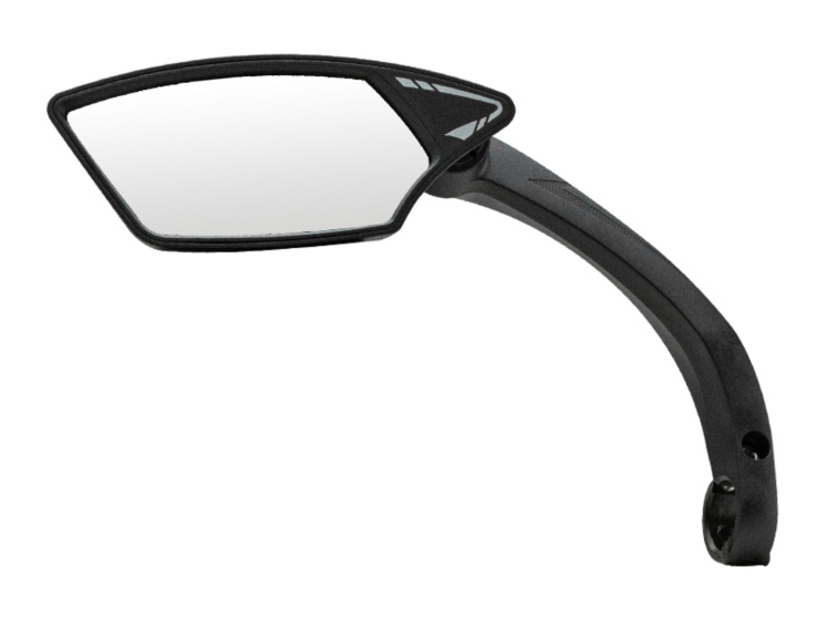 Simson Essential Fietsspiegel Links 22,2 mm Zwart