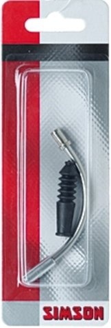 C&acirc; V-frein coude &agrave; &Acirc;&deg; l'argent par pi&egrave;