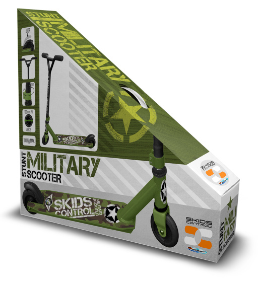 Skids Control Military Stunt scooter Foot Brake Junior Kaki