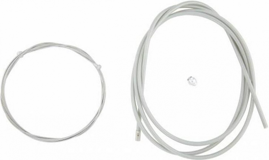 Brzdové lanká Slurf univerzálne 225 cm nerez/teflón strieborné 2-dielne