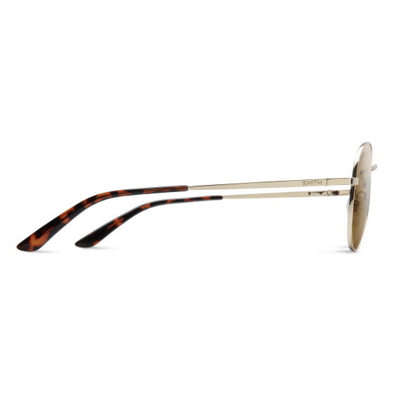 Lunettes de soleil Prep unisex cat 3 polycarbonate or/marron clair