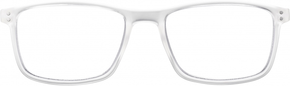 leesbril SLR03 unisex acryl transparant sterkte +3,00