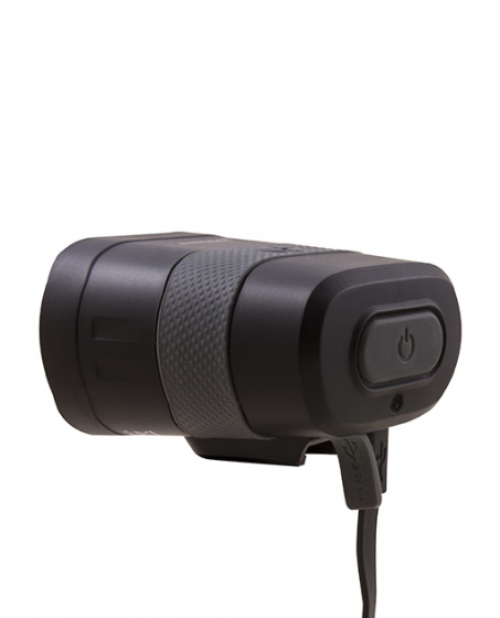 Spanninga headlight Axendo 40 Lux USB rechargeable 65 mm black