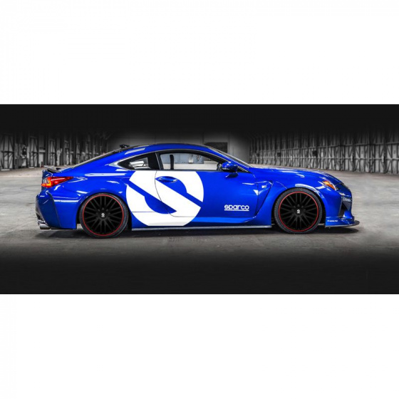 Sparco wieldoppen Bergamo 15 inch ABS zwart/rood 4 stuks
