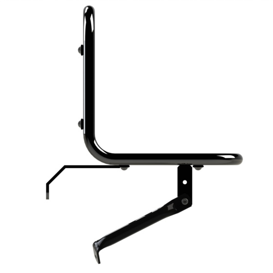 Steco Front Carrier V-Brake Mount 20/28 Inch Steel Matte Black