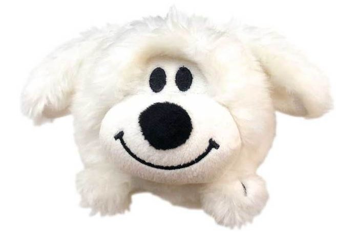 Štúdio 100 plyšový psík Samson en Marie Squeezy 20 cm biely