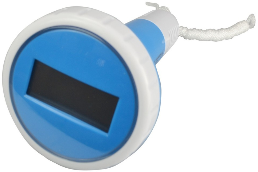 thermom&egrave; digital blanc/bleu