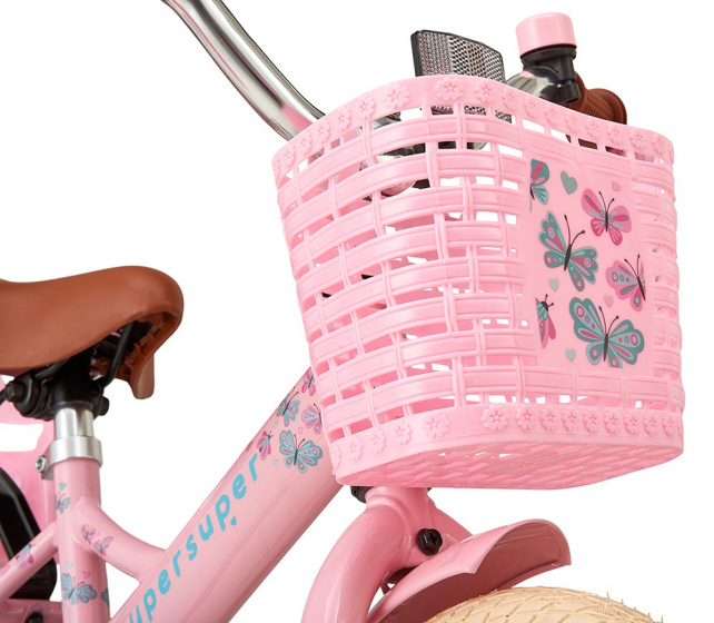 Little Miss 14 pouces 21,5 cm Fille Frein &agrave;&copy;trop&eacute;age Rose