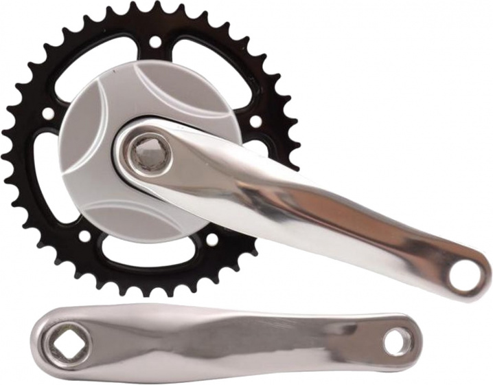 HZB crankstel Nexus 38T 170 mm staal zilver afbeelding