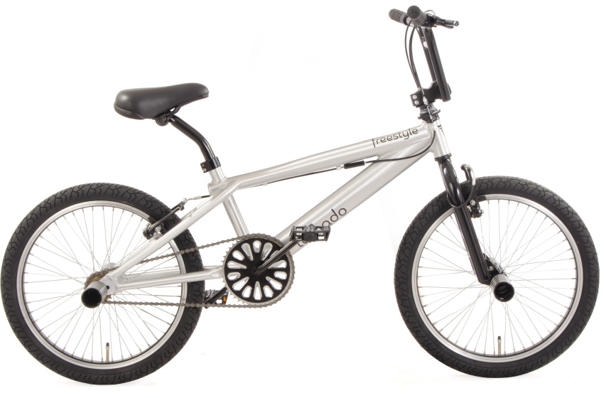 Tornado Freestyle 20 Inch Boys Rim Brakes Silver