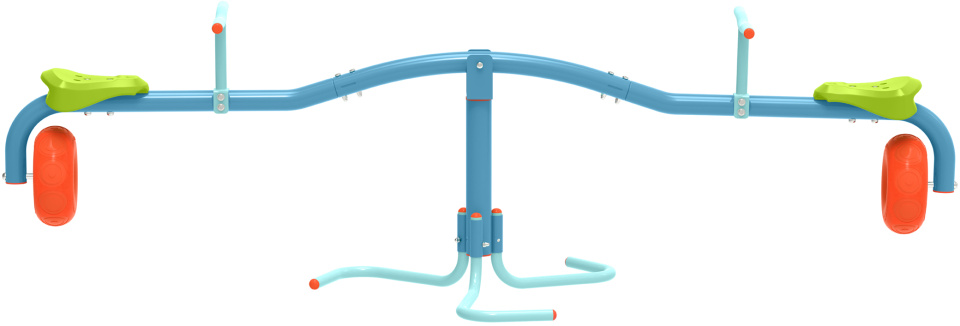 TP Toys Spiro Cyclone 360° Rotating Outdoor Bouncer Blue/Orange