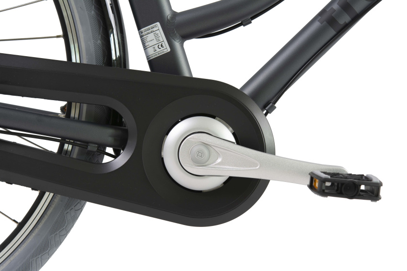 Tretwerk E-Cargo 28 Inch Dames 7V V-Brakes Antraciet