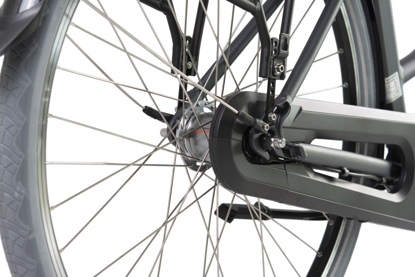 Tretwerk E-Cargo 28 Inch Dames 7V V-Brakes Antraciet