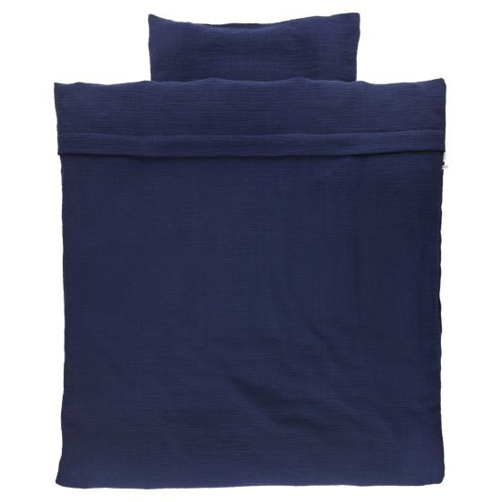 Trixie dekbedovertrek Bliss Blue 80 x 80 cm katoen blauw