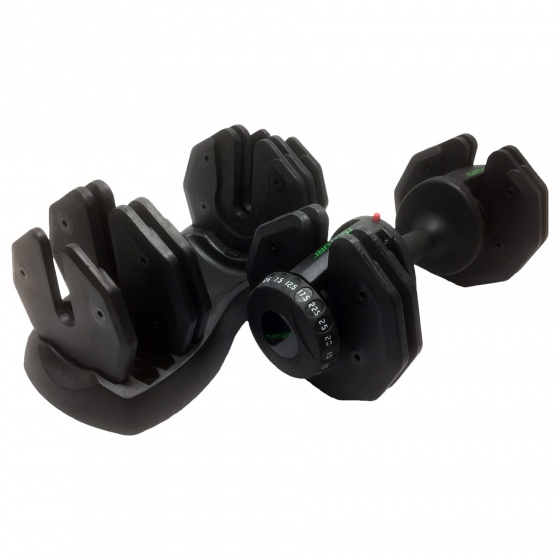 Tunturi selector dumbbell 25 kg zwart