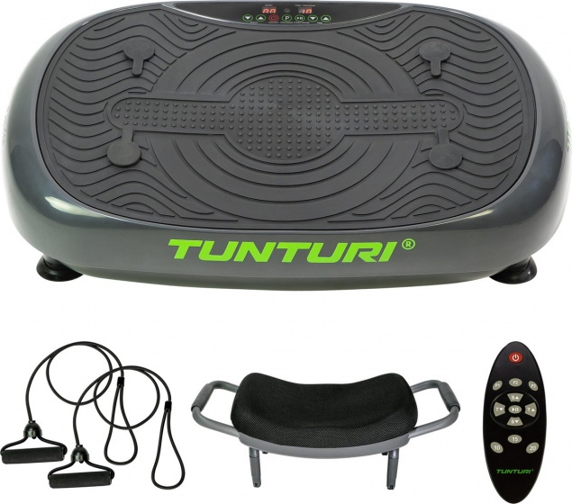 Tunturi Tunturi vibračná doska Cardio Fit V1058 cm oceľová čierna 6-dielna