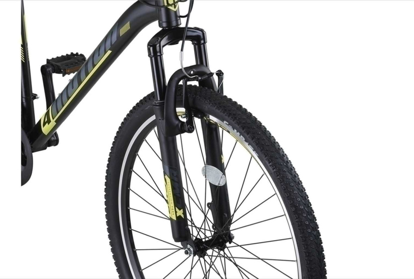 Umit 4 Motion MTB 27.5 Inch Unisex 21SP Rim Brakes Black/Yellow