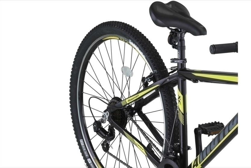 Umit 4 Motion MTB 27.5 Inch Unisex 21SP Rim Brakes Black/Yellow