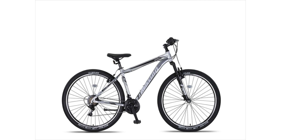 Umit 4 Motion MTB 29 Inch 46 cm Unisex 21V V Brakes Chroom/Zwart afbeelding