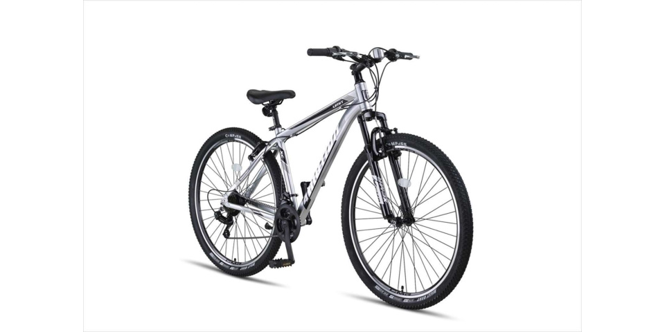 Umit 4 Motion MTB 29 Inch Unisex 21SP Rim Brakes Chrome/Black