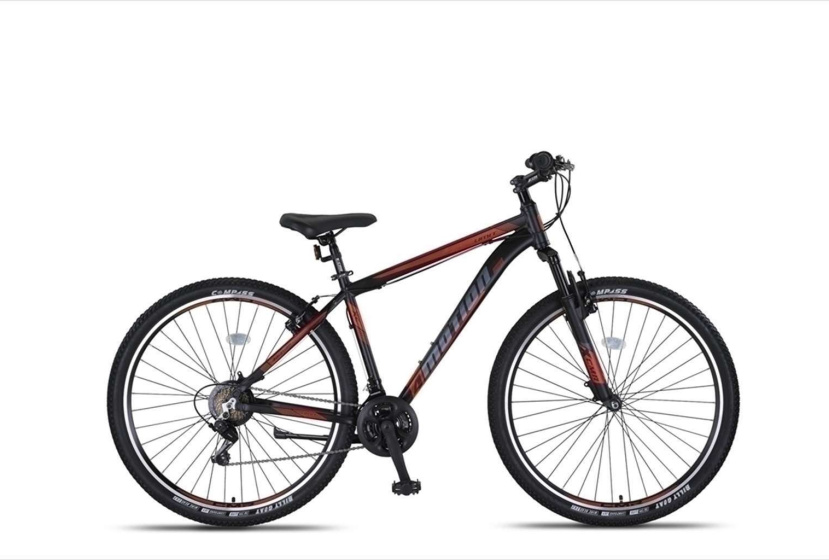 Umit 4 Motion MTB 29 Inch 46 cm Unisex 21V V Brakes Zwart/Rood afbeelding