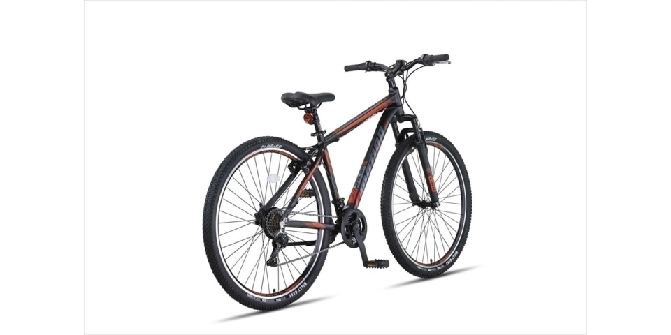 Umit 4 Motion MTB 29 Inch Unisex 21SP Rim Brakes Black/Red