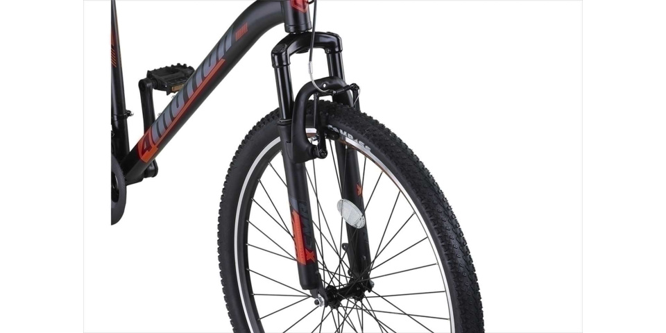 Umit 4 Motion MTB 29 Inch Unisex 21SP Rim Brakes Black/Red