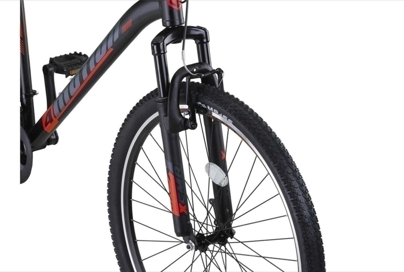 Umit 4 Motion MTB 29 Inch Unisex 21SP Rim Brakes Black/Red