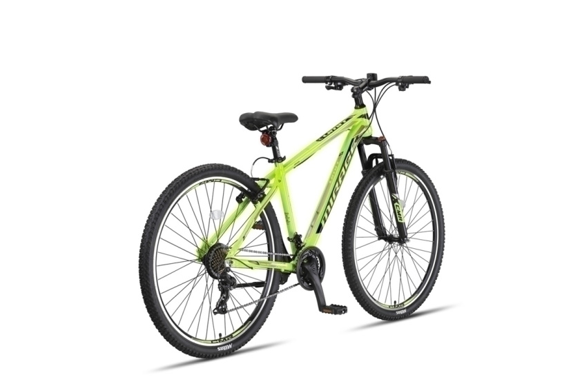 Umit Mirage Cropped MTB 27.5 Inch Unisex 21SP Rim Brakes Lime/Black