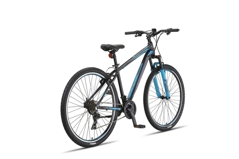 Umit Mirage Cropped MTB 29 Inch Unisex 21SP Rim Brakes Black/Blue