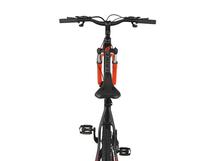 Umit Mirage MTB 27.5 Inch Unisex 21SP Hydraulic Disc Brake Black/Orange