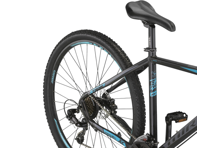 Umit Mirage MTB 27.5 Inch Unisex 21SP Hydraulic Disc Brake Black/Turquoise