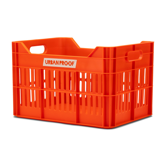 Urban Proof Click Fietskrat 30 liter Gerecycled Kunststof Orange afbeelding