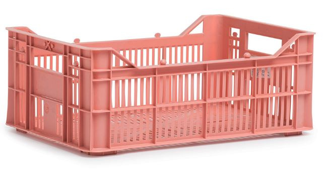 Urban Proof Helsinki Gerecyclede Fietskrat 7 Liter Roze afbeelding